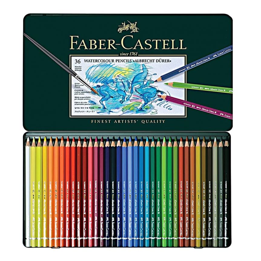 Faber-castell Albrecht Durer Watercolor Pencil Set-pack Of 60