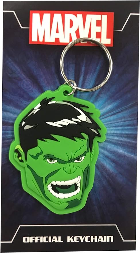 The Incredible Hulk Rubber 6cm Keychain Keyring