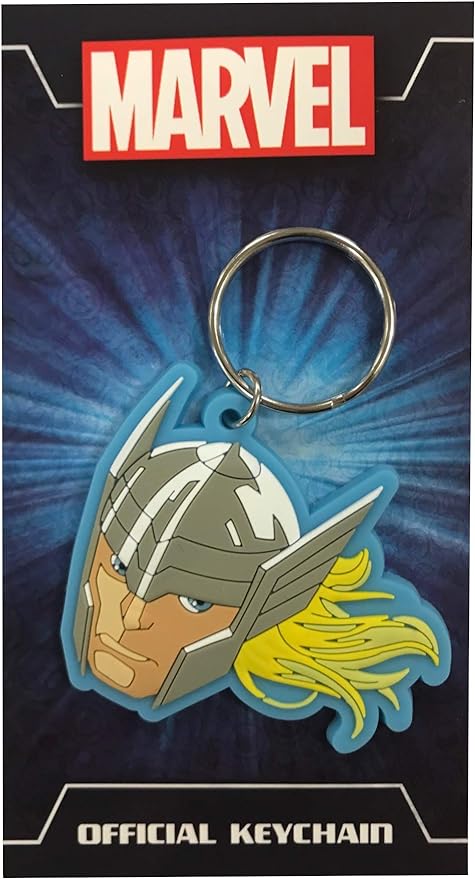 Thor Rubber 6cm Keychain Keyring