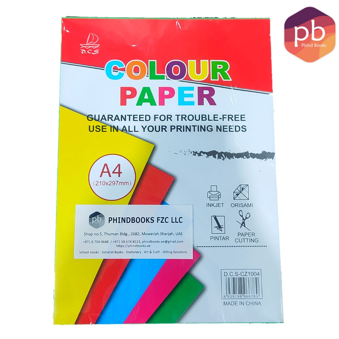 Colour Paper A4 - Guaranteed For Trouble-free Use In All Your Printing Needs