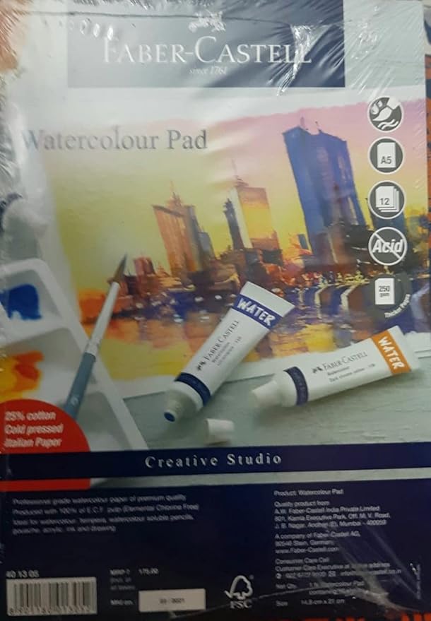 Faber-castell Watercolour Pad A5