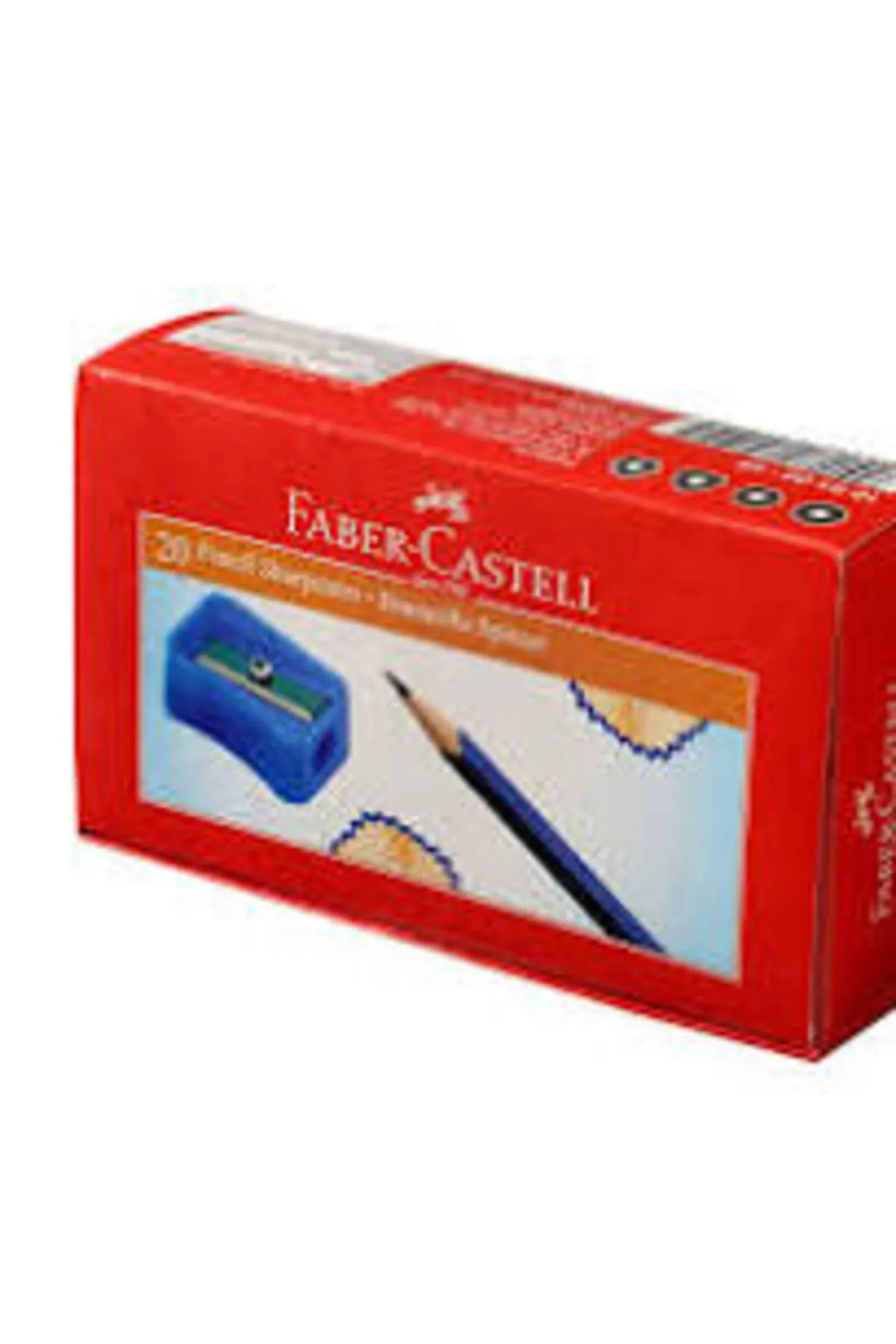 Faber-castell Pencil Sharpner - Pack Of 20 (assorted) Pbst002, One Size