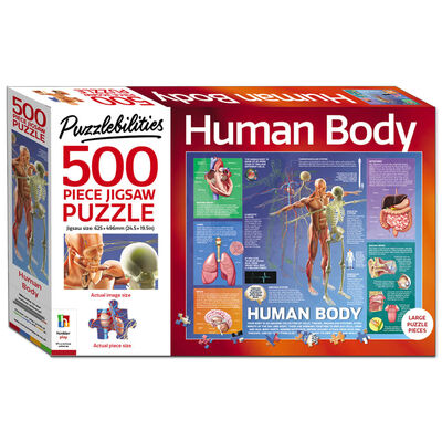 Human Body 500 Piece Jigsaw Puzzle