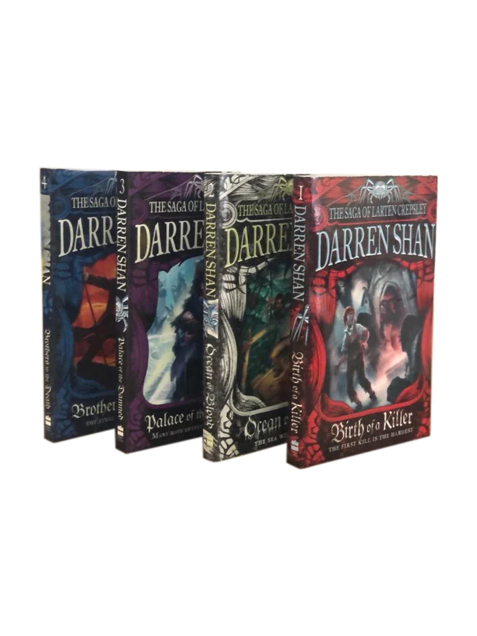 Darren Shan Series Collection The Saga Of Larten Crepsley 4 Books Set