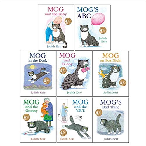 Mog The Cat Books Series 8 Books Collection Set Pack By Judith Kerr - Mog And The Baby Mogs Abc Mog In The Dark Mog And Bunny Mog On Fox Night