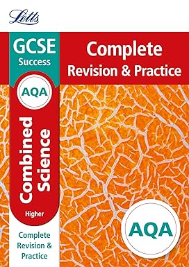Letts Gcse Success Aqa Combined Science Higher Compete Revision & Practice