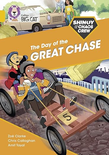 Collins Big Cat — Shinoy And The Chaos Crew: The Day Of The Great Chase: Band 09/gold