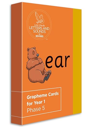 Big Cat Phonics For Little Wandle Letters And Sounds Revised — Grapheme Cards For Year 1: Phase 5