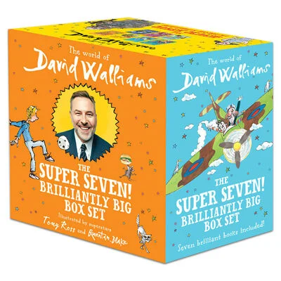 The World Of David Walliams The Super Seven Brilliantly Big Box Set