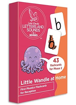 Big Cat Phonics For Little Wandle Letters And Sounds Revised — Little Wandle At Home First Phonics Flashcards For Reception