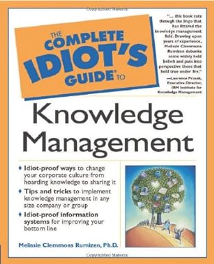 Complete Idiot's Guide To Know