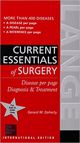 Lange Current Essentials Of Surgery