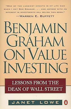 Benjamin Graham On Value Inves