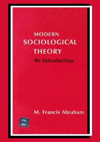 Modern Sociological Thoery