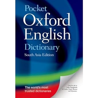 Pocket Oxford English Dictionary South Asia Ed.