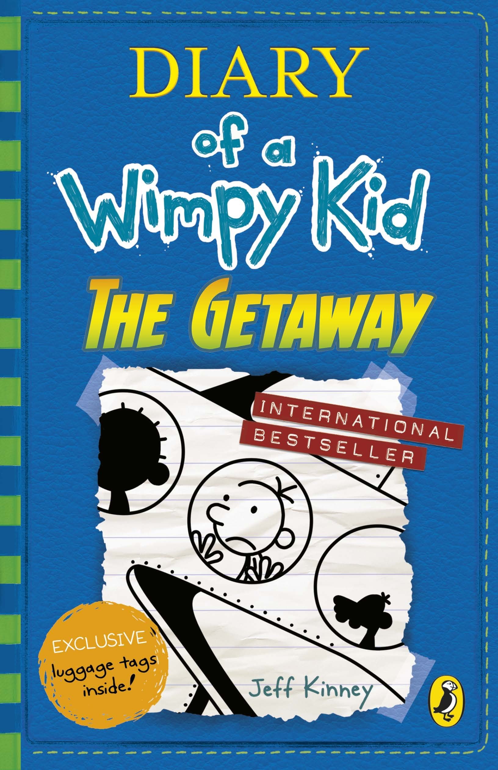 Diary Of A Wimpy Kid The Getaway & Do-it-yourself Book By Jeff Kinney 2 Books Collection Set