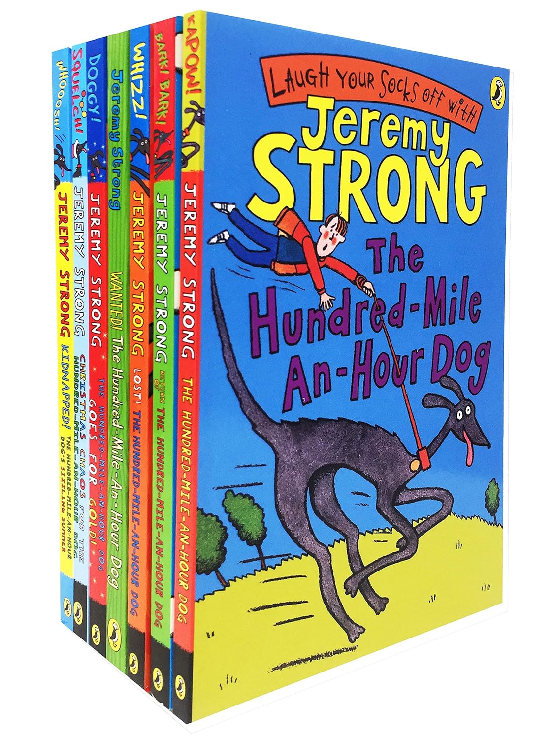 Jeremy Strong The Hundred-mile-an-hour Dog Collection 7 Books Set Pack