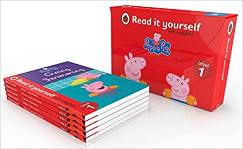 Read It Yourself With Ladybird Peppa Pig 5 Books Children Collection Set For Level 1