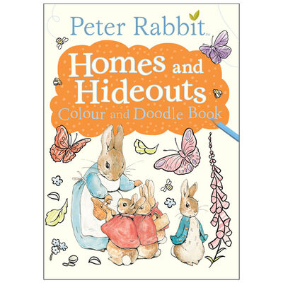 Peter Rabbit - Homes And Hideouts Colour And Doodle Book