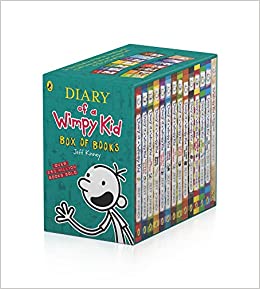 Diary Of A Wimpy Kid - Box Of Books (books 1 - 13 + Diy Book)