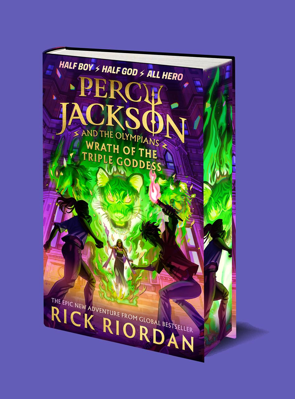 Percy Jackson And The Olympians: Wrath Of The Triple Goddess (royal Hardback)