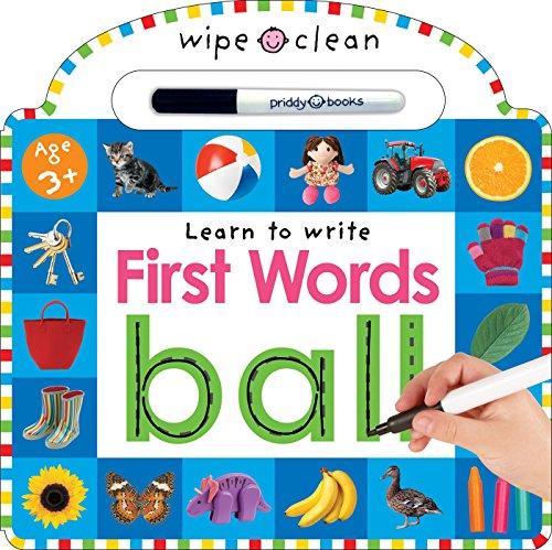 PRIDDY:WIPE CLEAN:LEARN TO WRITE YOUR FIRST WORDS