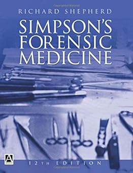 (old)simpson's Forensic Medicine