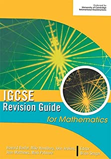 Igcse: Revision Guide For Mathematics