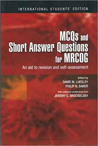 (ex)mcqs And Short Answer Questions For Mrcog