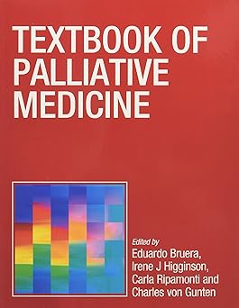 (old)textbook Of Palliative Medicine