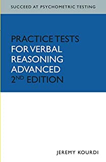 Practice Tests For :verbal Reasoning  (advanced Level)