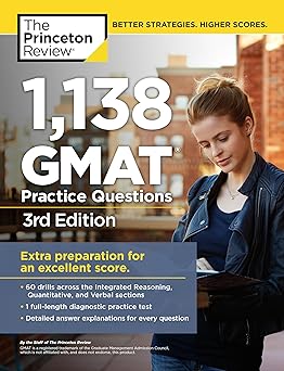 1,138 Gmat Practice Questions,