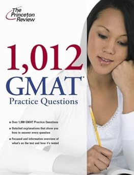 1,012 Gmat Practice Questions