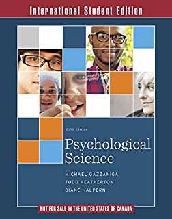 Psychological Science, 5/e (ise)