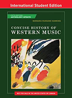 Concise History Of Western Music, 5/e (ise)