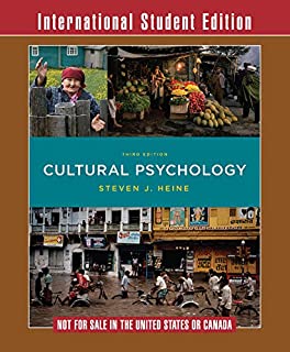 Cultural Psychology, 3/e (ise)