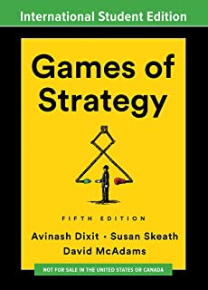 Games Of Strategy, 5/e (ise)