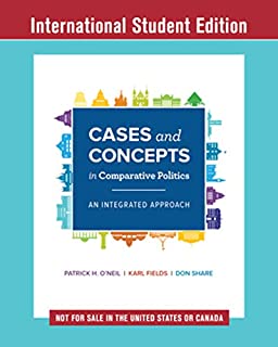 Cases And Concepts In Comparative Politics (ise)