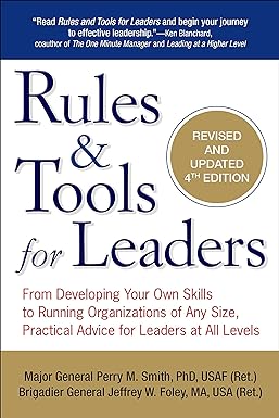 Rules & Tools For Leaders