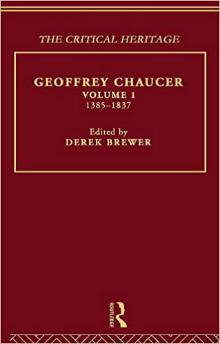 Georrey Chaucer Vol - I 1385-1837