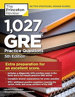 1,007 Gre Practice Questions,