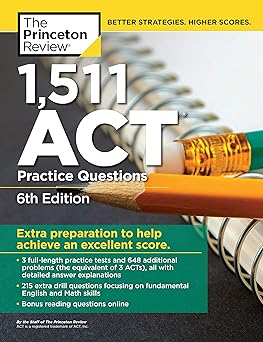 1,511 Act Practice Questions,