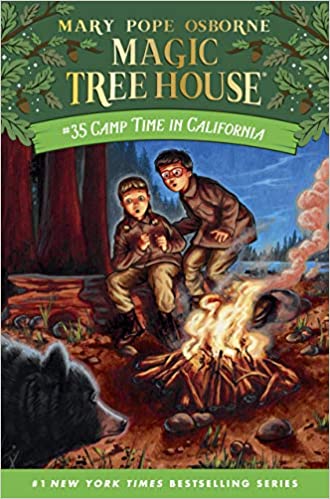 Camp Time In California: 35 (magic Tree House (r))