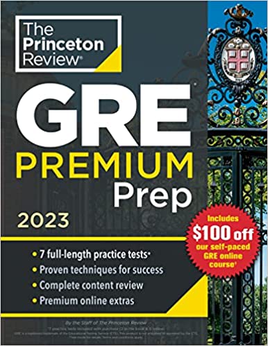 Gre Premium Prep, 2023: 7 Practice Tests