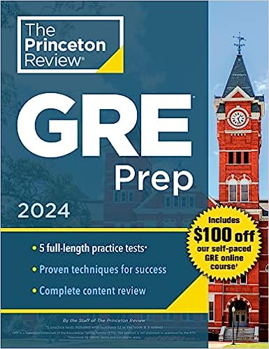 Princeton Review Gre Prep, 2024