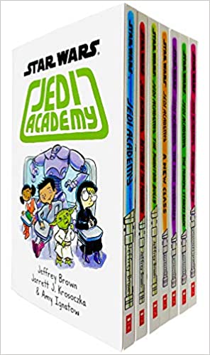 Star Wars Jedi Academy Series 7 Books Collection Set (books 1 - 7) By Jeffrey Brown (jedi Academy, Phantom Bully, New Class, Force Oversleeps, Revenge Of The Sis & More!)