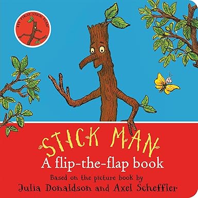 Stick Man Flip Flap Board Book