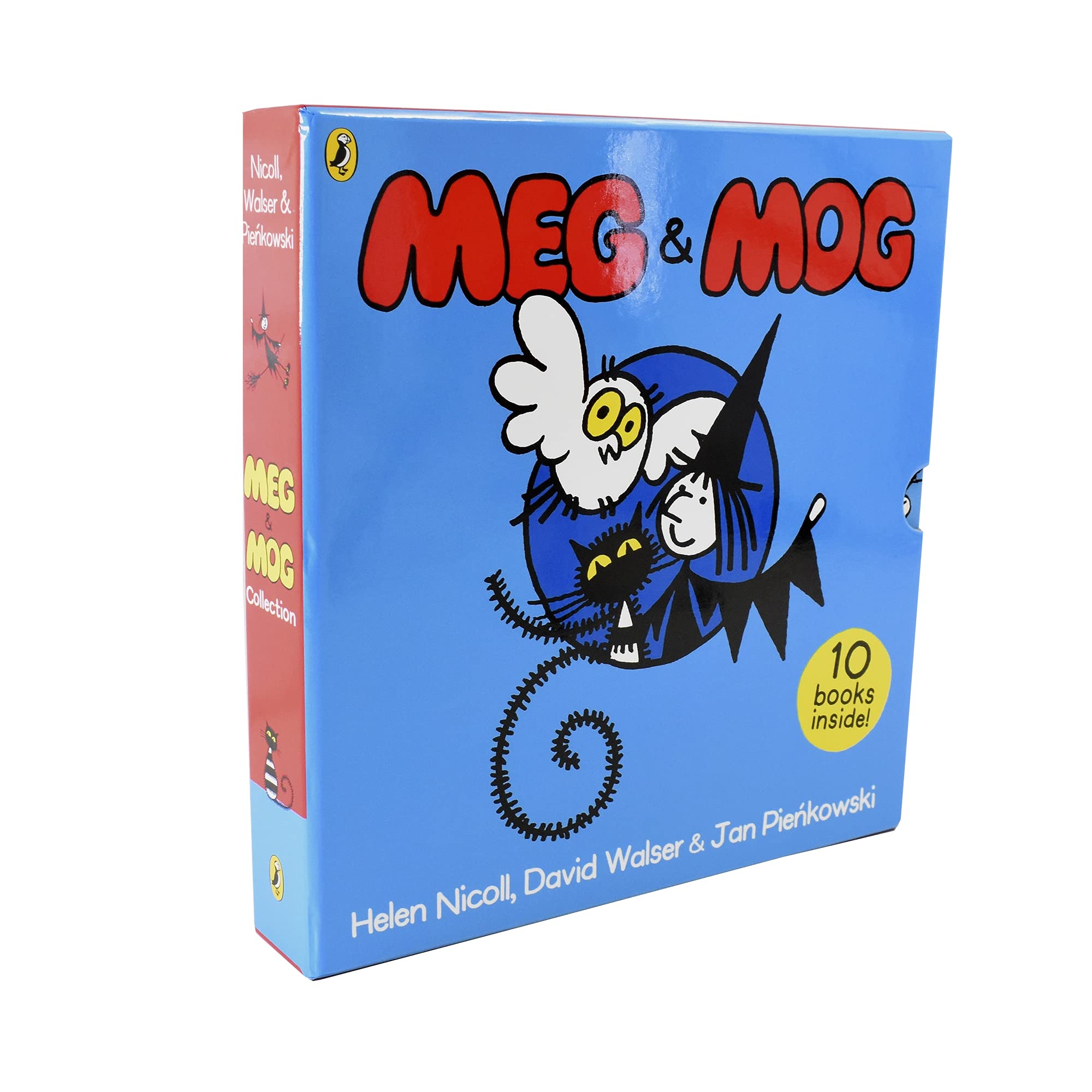 Meg And Mog 10 Book Collection In Zip-lock Bag Rrp