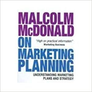 Malcolm Mcdonald On Marketing Planning