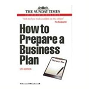 How To Prepare A Business Plan 5th/ed